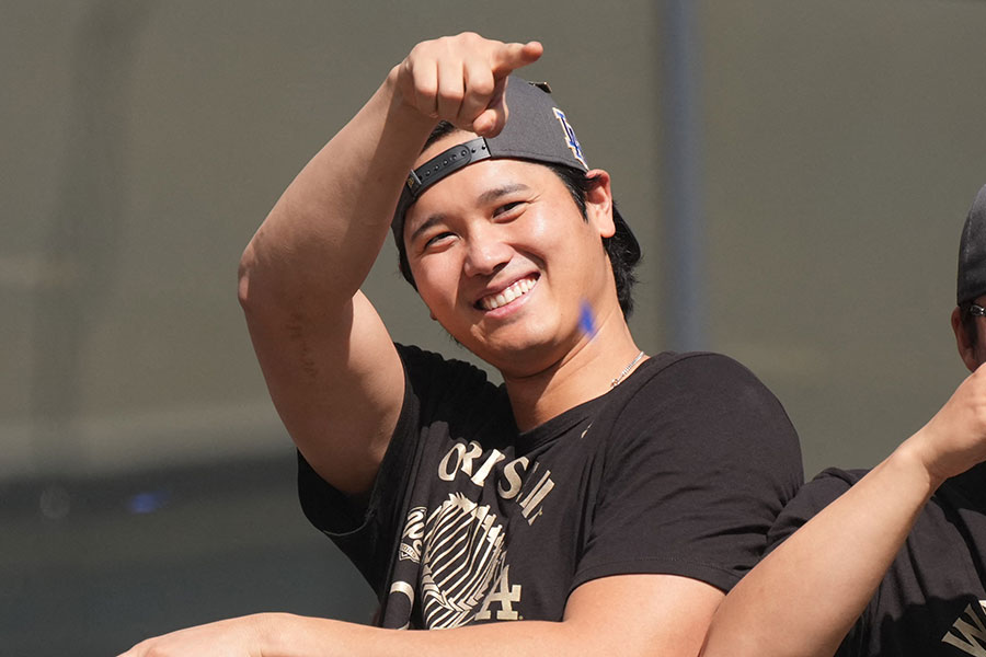ドジャース・大谷翔平【写真：ロイター】