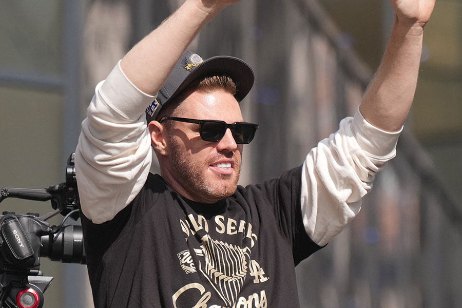 ドジャースのフレディ・フリーマン【写真：ロイター】