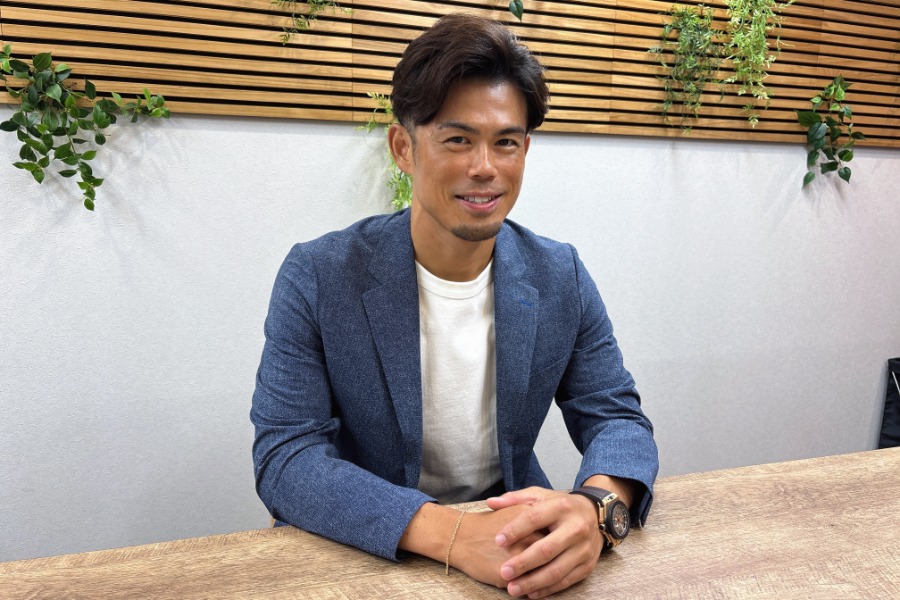 ロッテ、楽天で活躍した今江敏晃氏【写真:町田利衣】