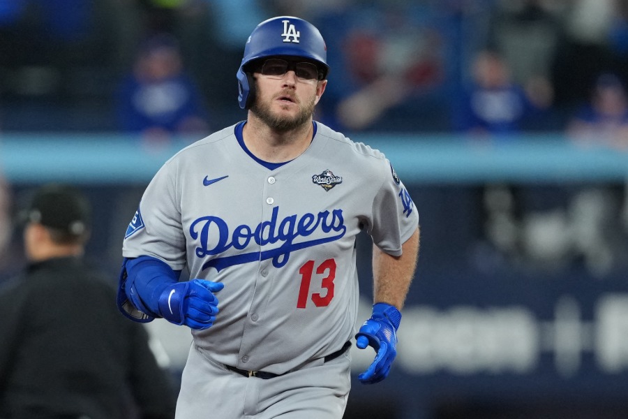 ドジャースのマックス・マンシー【写真:ロイター】