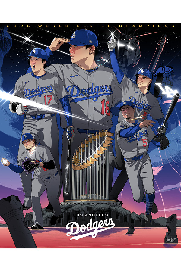 MLBの公式Xが公開した画像（画像はスクリーンショット）