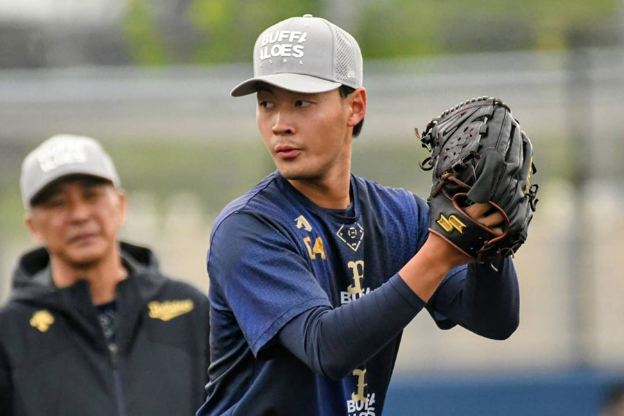 オリックス・寿賀弘都【写真：北野正樹】