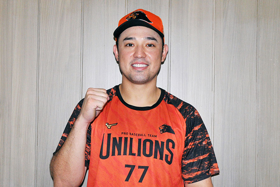 統一ライオンズの林安可【写真：篠崎有理枝】