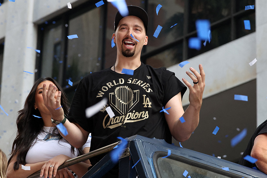 ドジャースのブレイク・スネル【写真：ロイター】