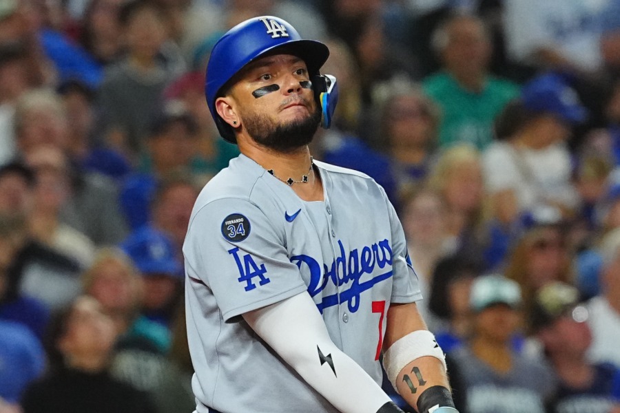 ドジャースのミゲル・ロハス【写真：荒川祐史】