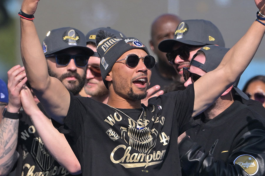 ドジャースのムーキー・ベッツ【写真：ロイター】