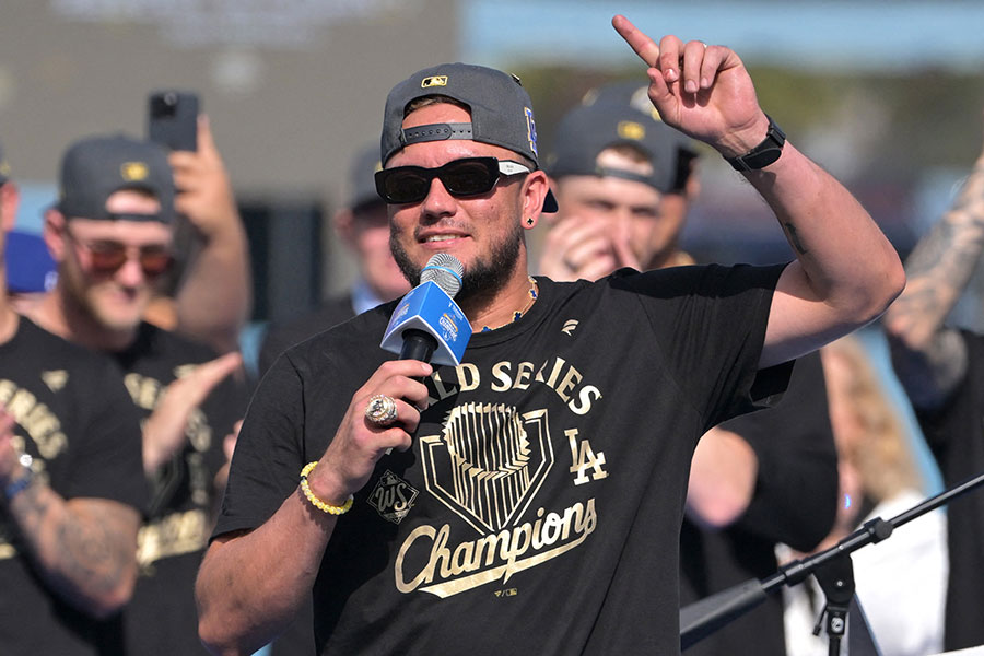 ドジャースのミゲル・ロハス【写真：ロイター】