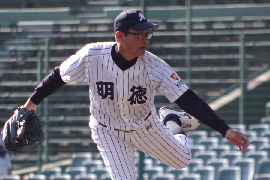 明徳義塾OBで元阪神・近田豊年氏【写真：喜岡桜】
