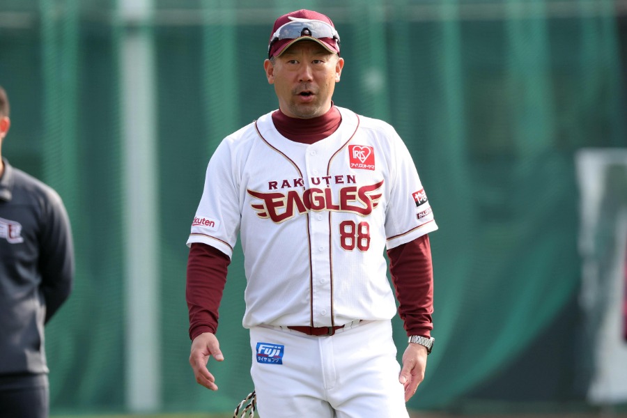 楽天・三木肇監督【写真：栗木一考】