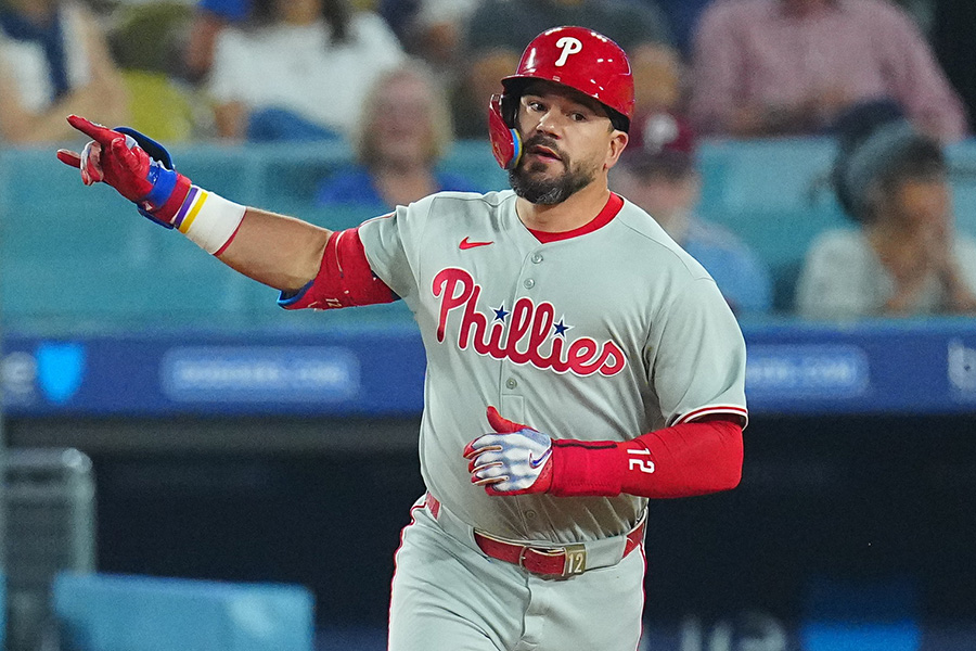 フィリーズFAのカイル・シュワーバー【写真:荒川祐史】