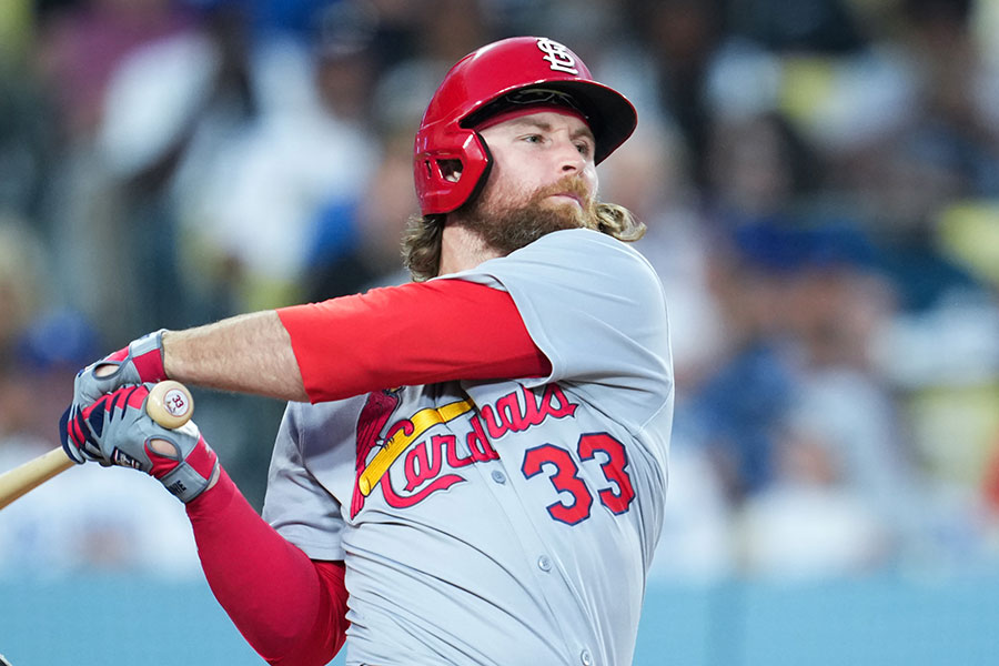 カージナルスのブレンダン・ドノバン【写真：イワモトアキト】