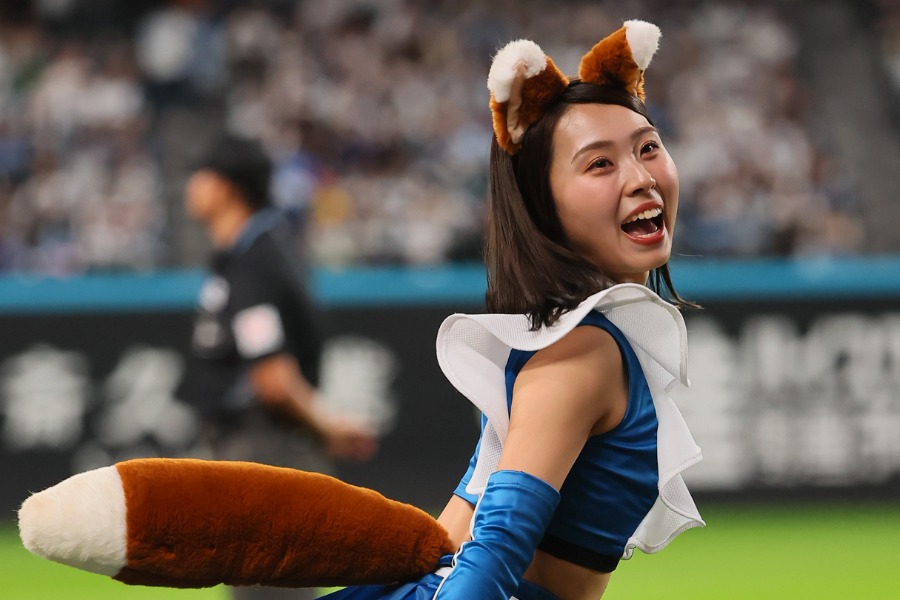 ファイターズガールの上村優菜さん 【写真提供: H.N.F.】