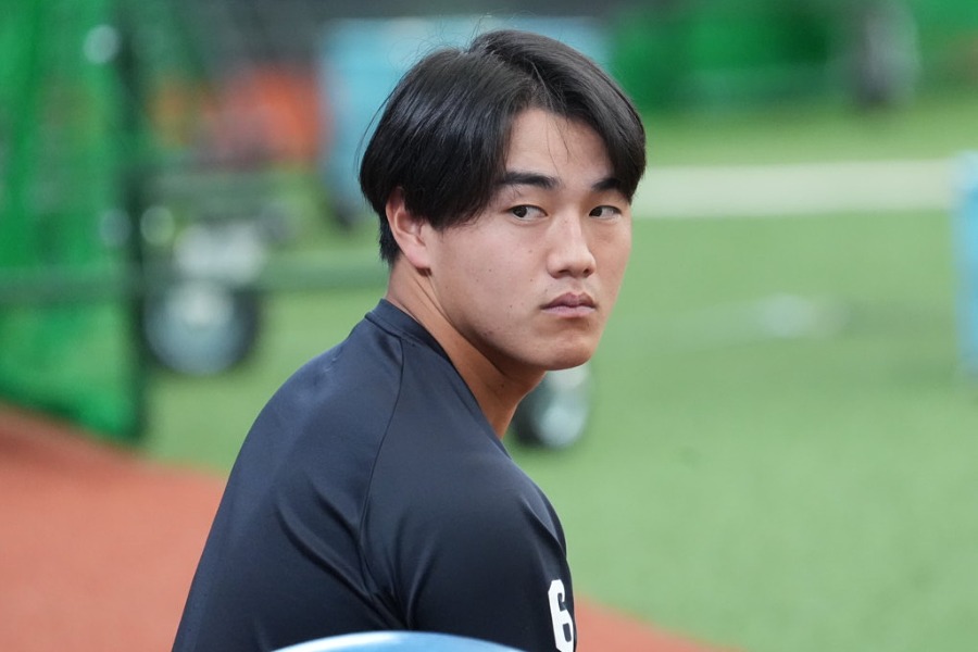 ロッテ・西川史礁【写真:岡部直樹】