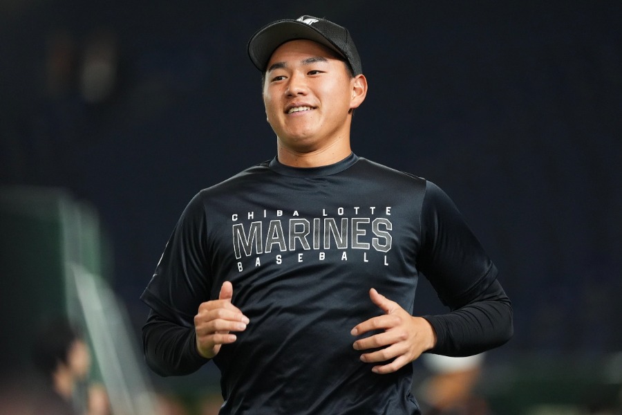 ロッテ・西川史礁【写真:小林靖】