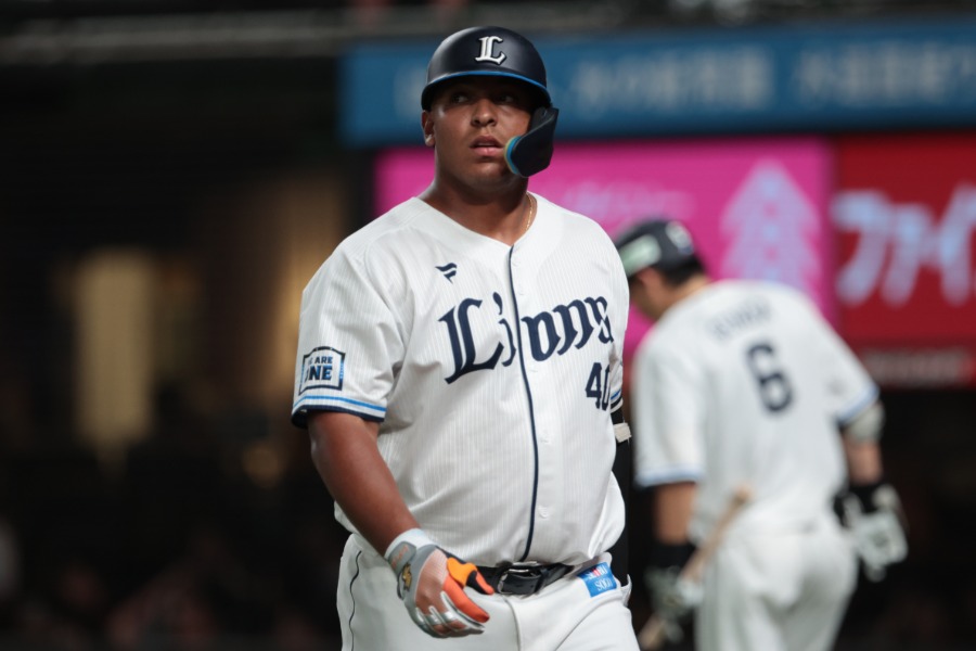 西武を退団することになったレアンドロ・セデーニョ【写真:岡部直樹】