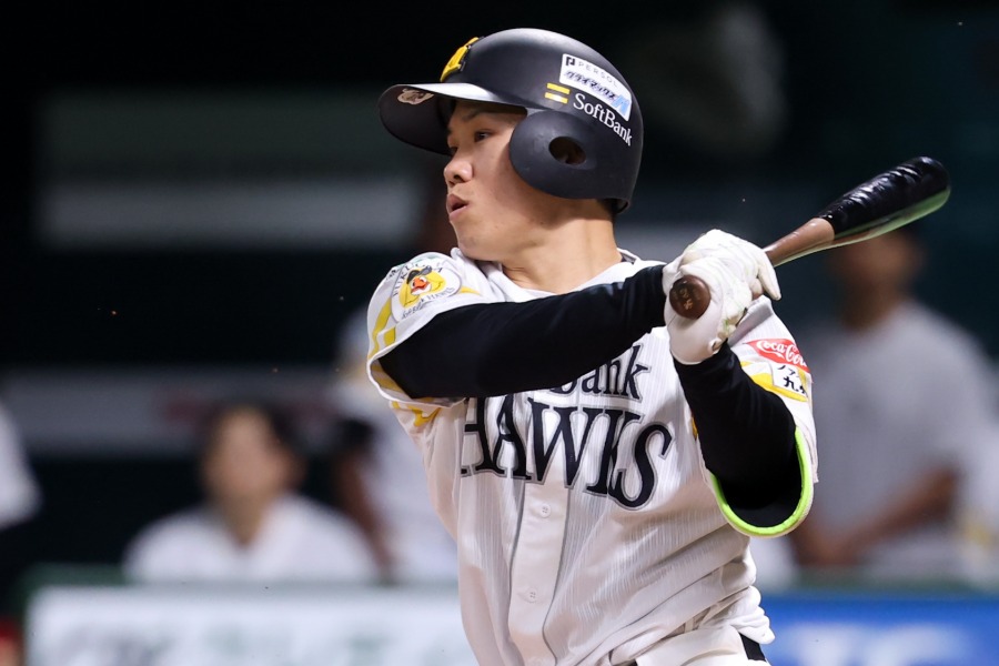 ソフトバンク・海野隆司【写真：加治屋友輝】