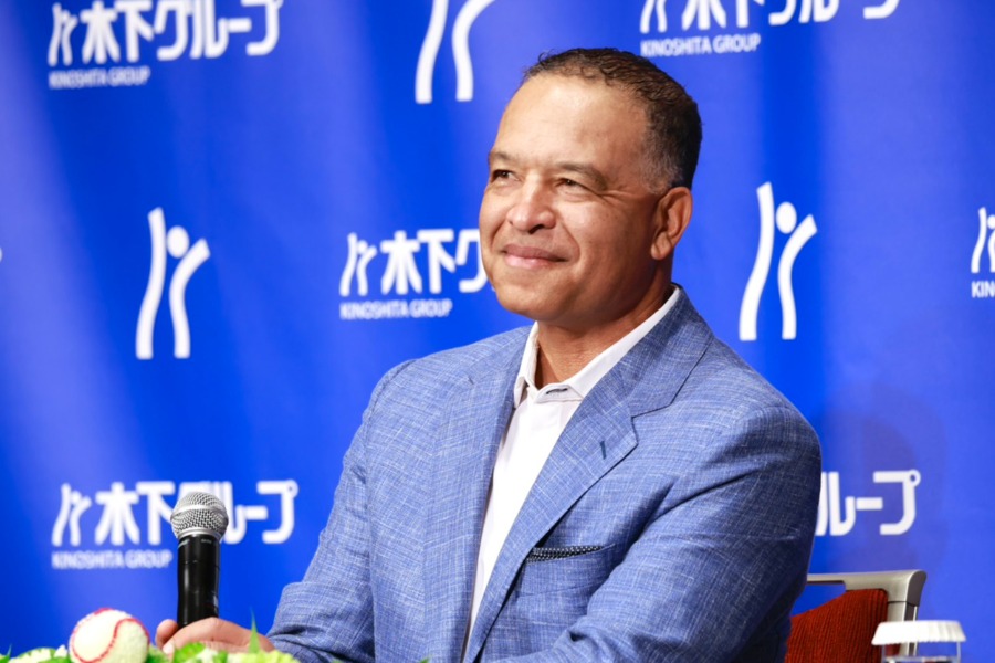 ドジャースのデーブ・ロバーツ監督【写真:小池義弘】