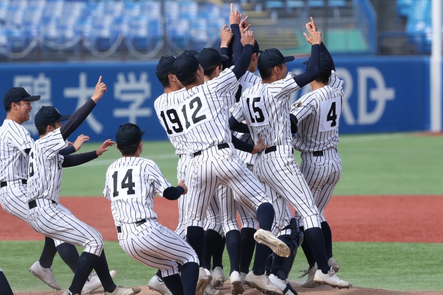 明治神宮大会を制した九州国際大付【写真:加治屋友輝】