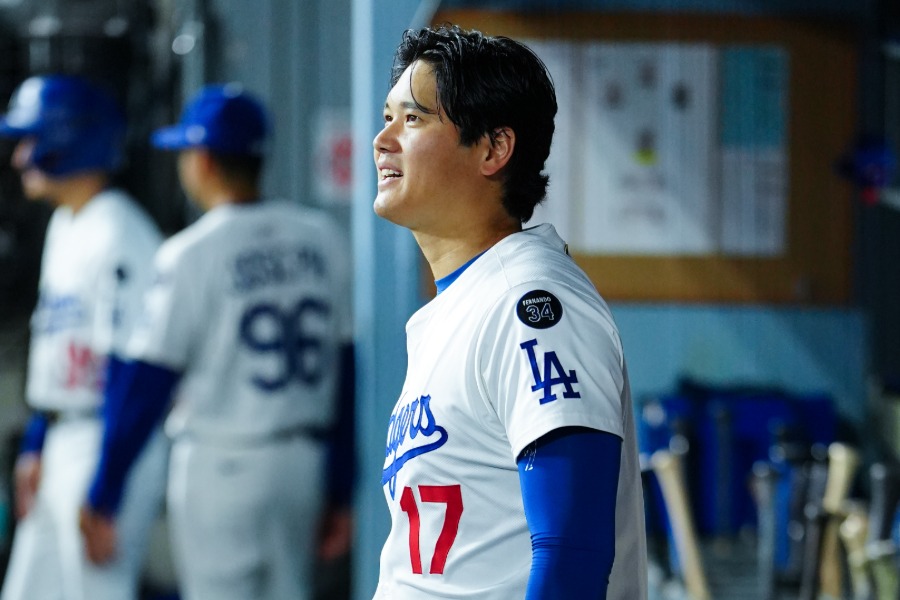 ドジャース・大谷翔平【写真:荒川祐史】