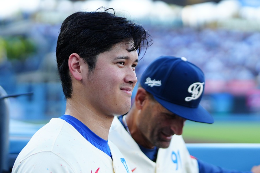 ドジャース・大谷翔平【写真:荒川祐史】