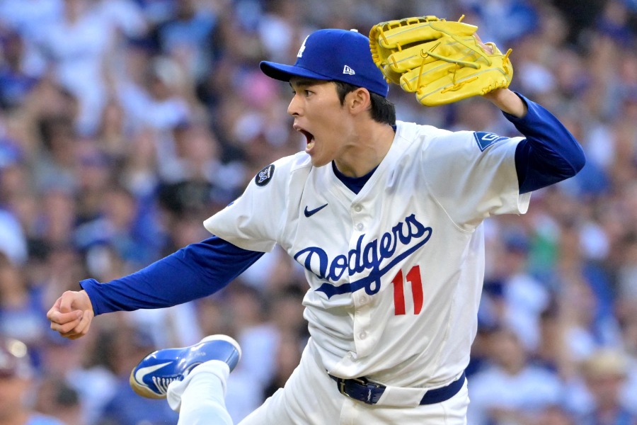 ドジャース・佐々木朗希【写真:ロイター】