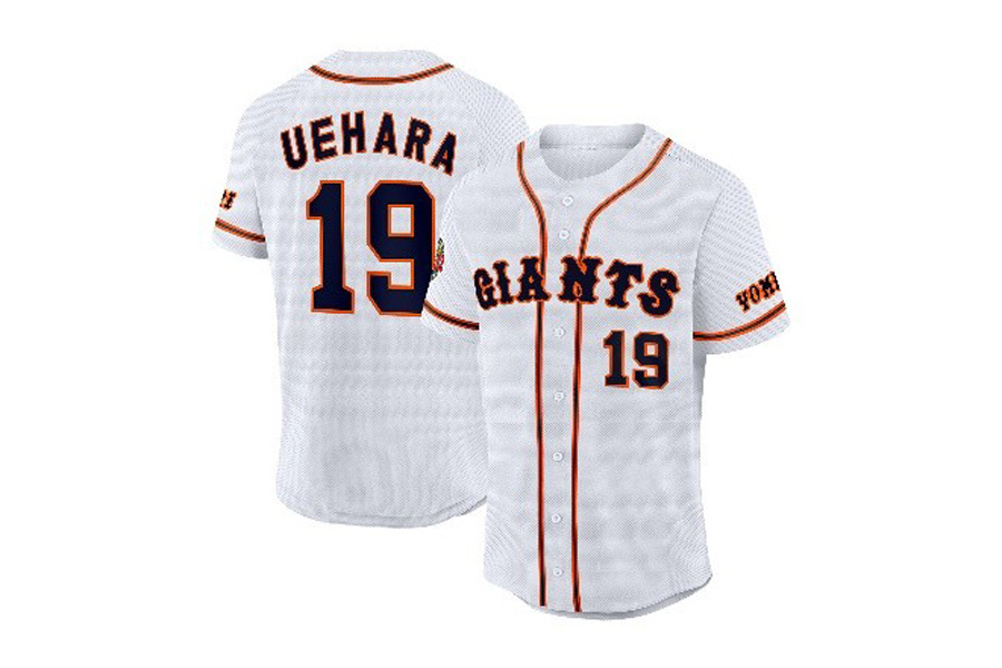 復刻される元巨人・上原浩治氏のユニホーム【画像:球団提供】