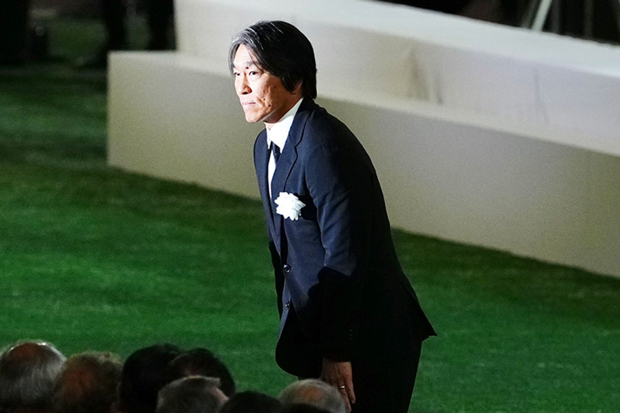 「ミスタージャイアンツ 長嶋茂雄 お別れの会」に出席した松井秀喜氏【写真:小林靖】