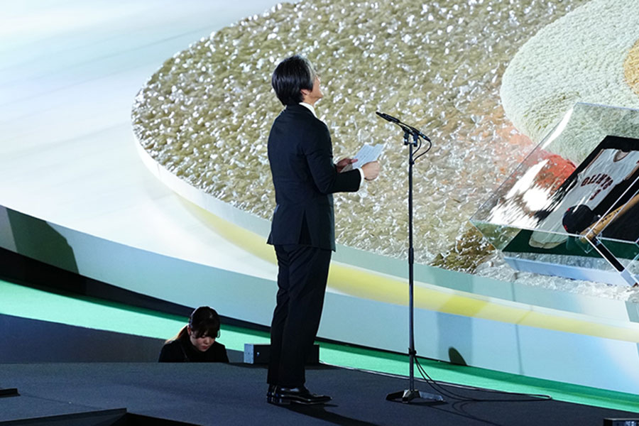 松井秀喜氏、長嶋茂雄さんは「一番大きな存在」 告別式では伝えられ
