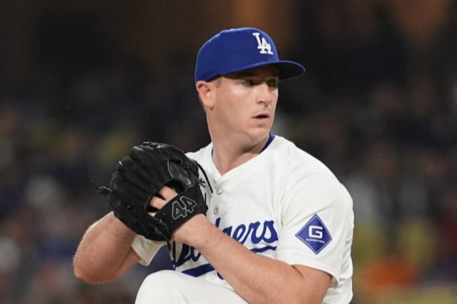 ドジャースのエバン・フィリップス【写真:ロイター】