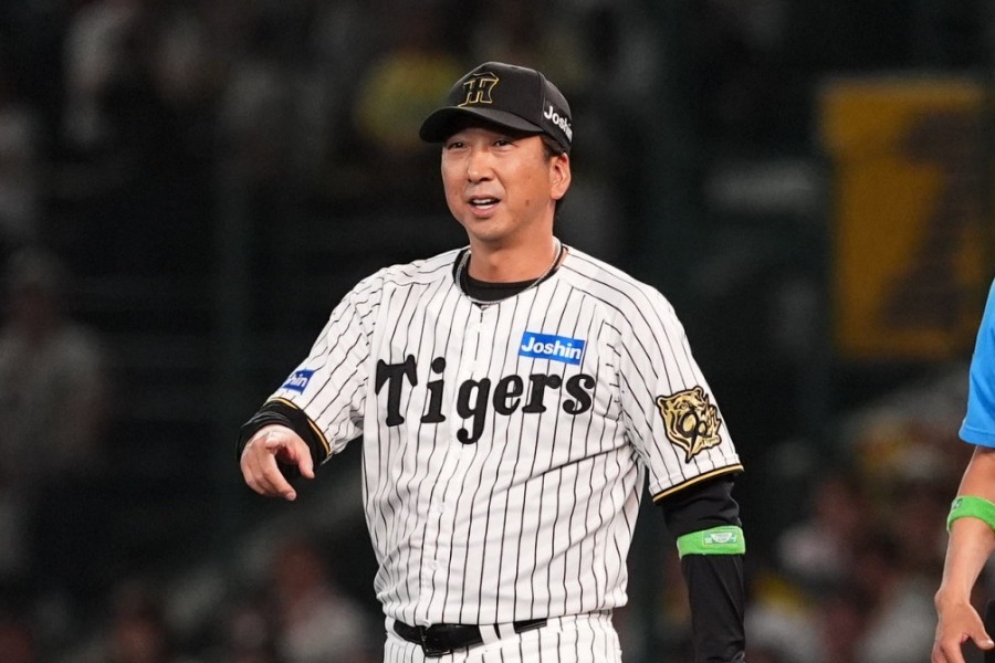 阪神・藤川球児監督【写真：小林靖】