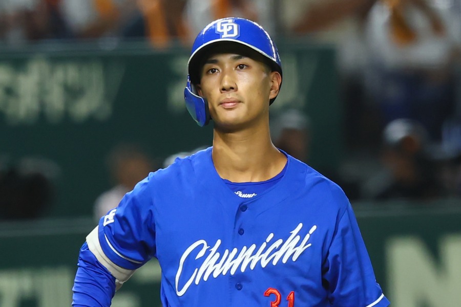 中日・森駿太【写真：加治屋友輝】