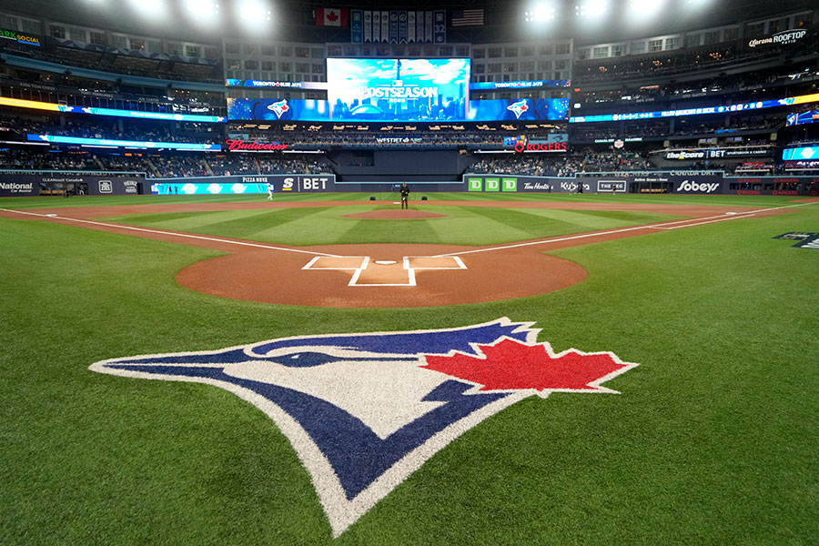 Bジェイズの本拠地、ロジャースセンター【写真:アフロ】