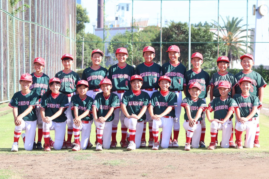 千葉・東金市の学童野球チーム「ASAI KIDS・UNITED」【写真：チーム提供】