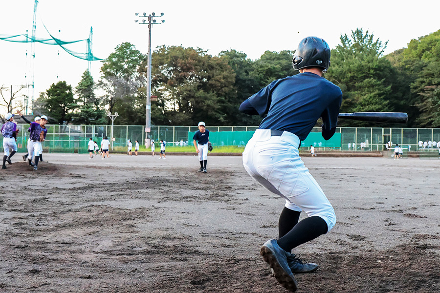 神奈川・相陽クラブの練習の様子（写真当時は相陽中）【写真：伊藤賢汰】