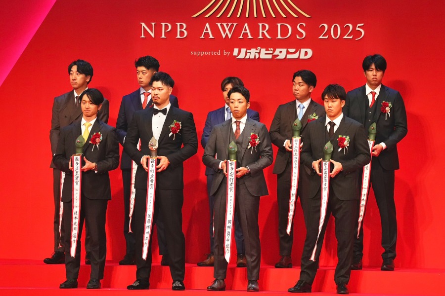 NPBアワードが行われた【写真：小林靖】