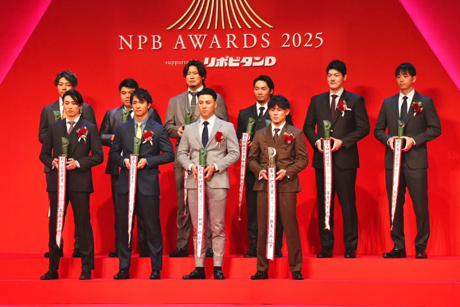 NPBアワーズが行われた【写真：小林靖】
