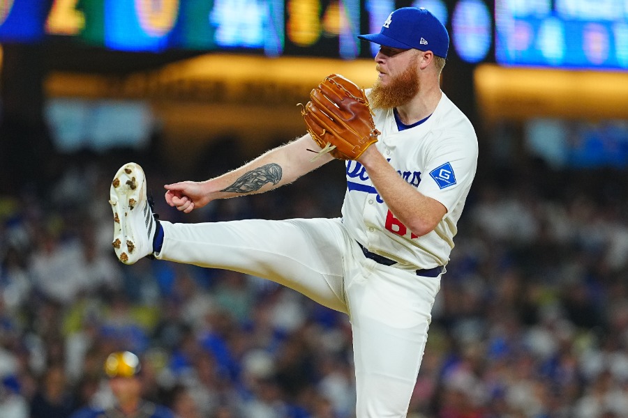 ドジャースのウィル・クライン【写真:荒川祐史】