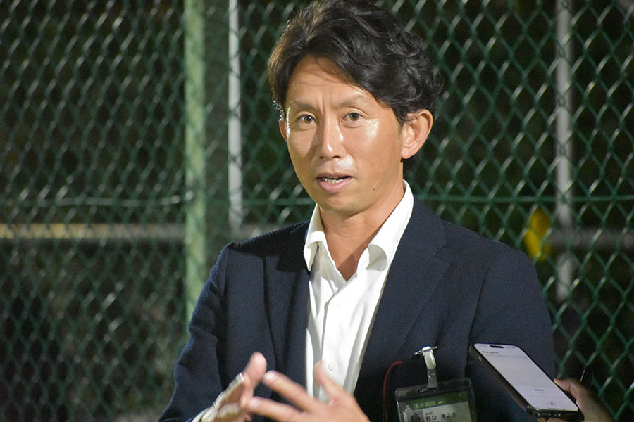 ASAI KIDS・UNITEDの野口孝之介代表兼監督【写真：高橋幸司】