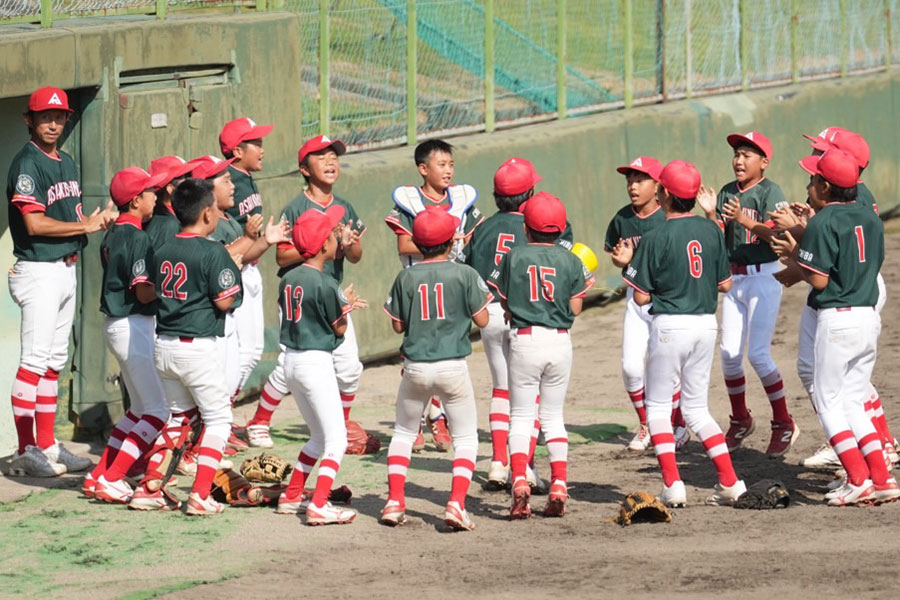 千葉・東金市の学童野球チーム「ASAI KIDS・UNITED」【写真：チーム提供】
