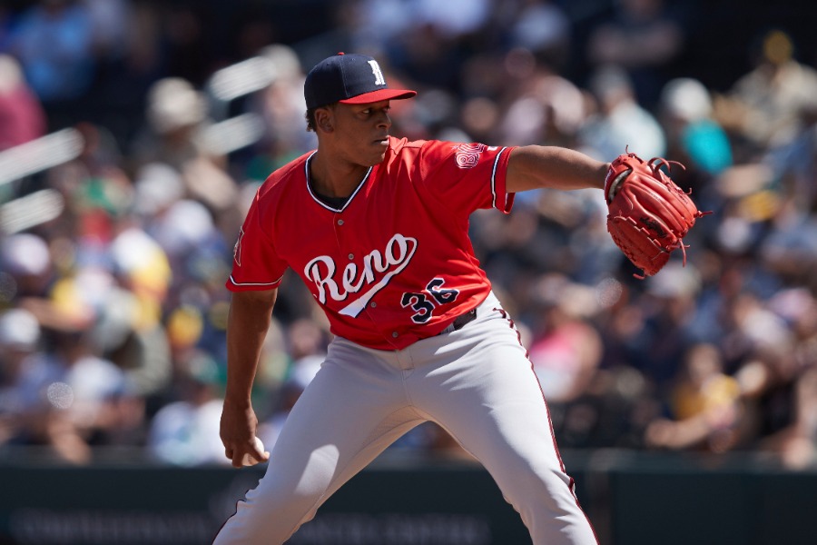 ヤクルトが獲得を発表したヘスス・リランソ【写真：アフロ】