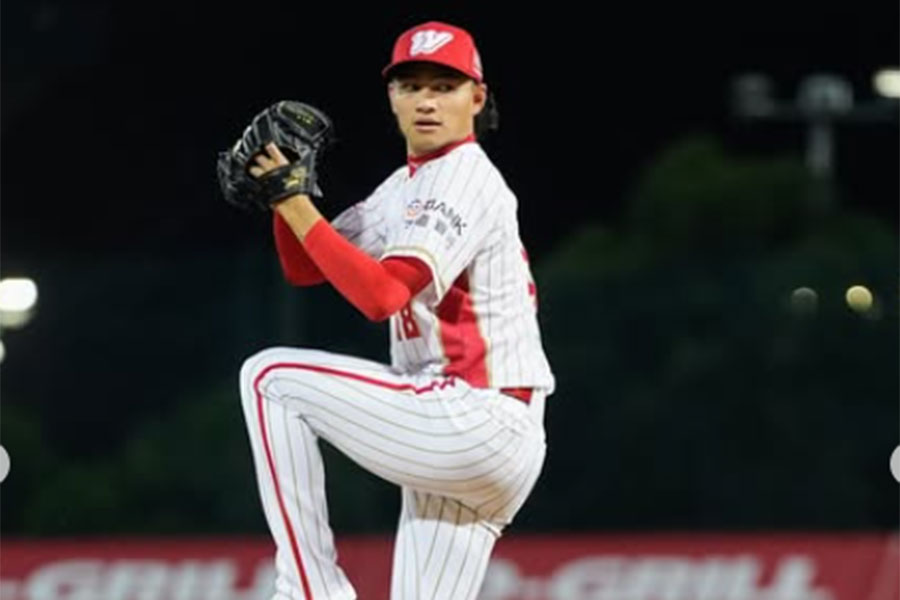 味全ドラゴンズFAの徐若熙（画像はスクリーンショット）