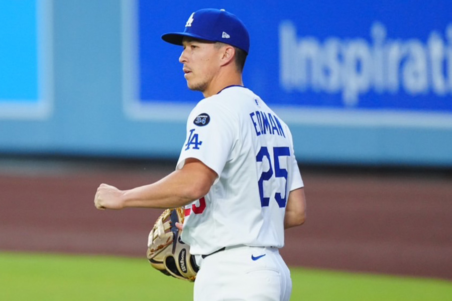 ドジャースのトミー・エドマン【写真：荒川祐史】