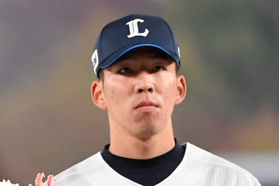 西武・成田晴風【写真:小林靖】