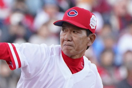「70歳とは思えん」広島OBの姿に歓喜　引退から27年も「現役時代と変わらない」