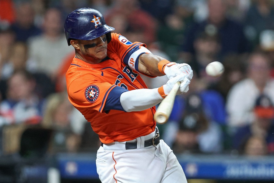 アストロズのジェレミー・ペーニャ【写真:ロイター】
