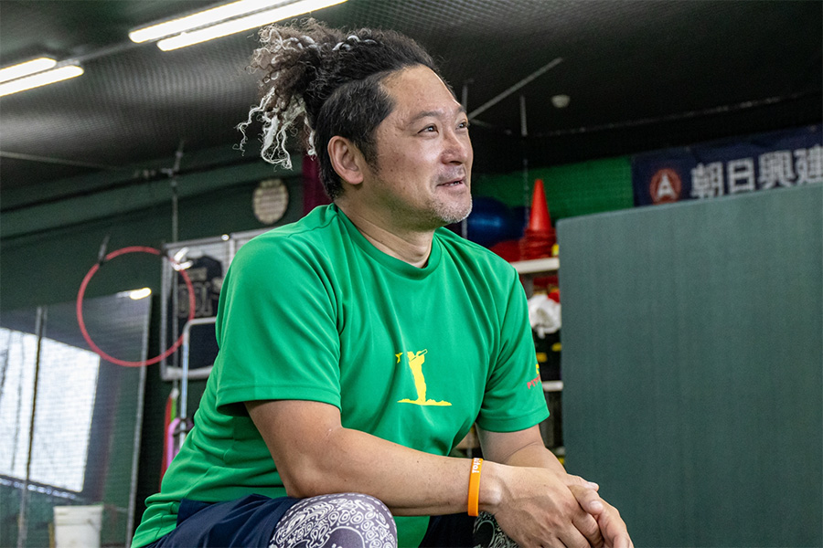 「Perfect Pitch and Swing」代表の長坂秀樹氏【写真：伊藤賢汰】
