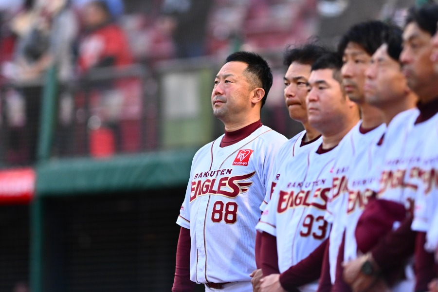 楽天・三木肇監督【写真：古川剛伊】