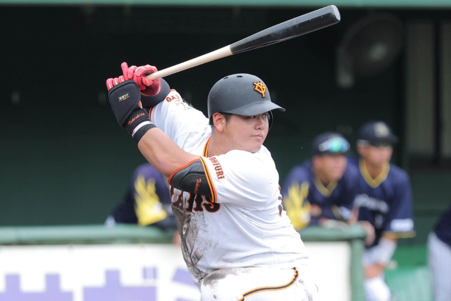 巨人・竹下徠空【写真：アフロ】