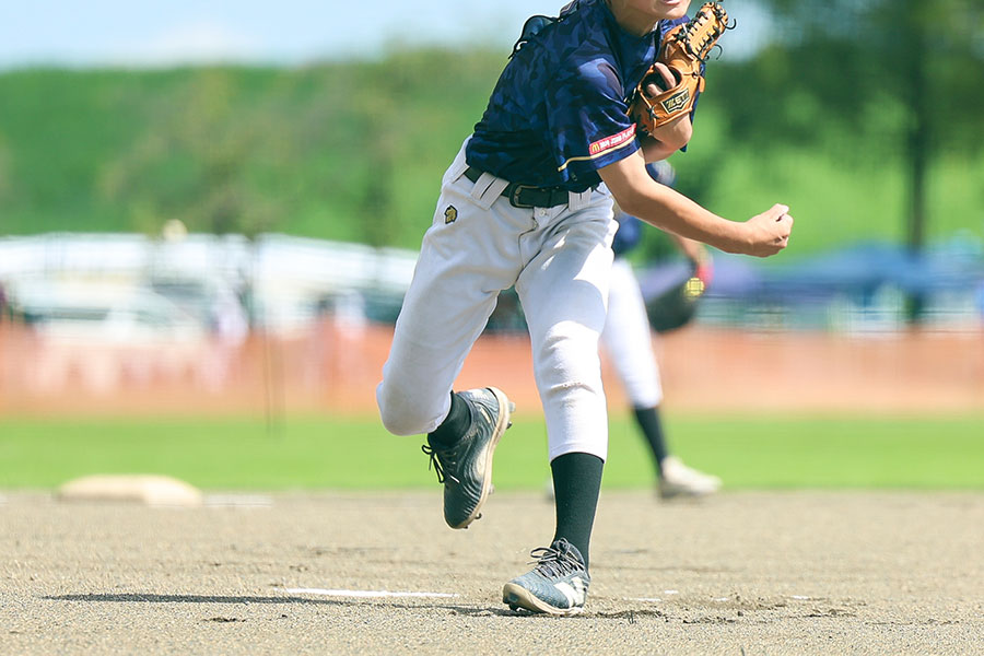 着地と上半身の回転を合わせるメニューとは（写真はイメージ）