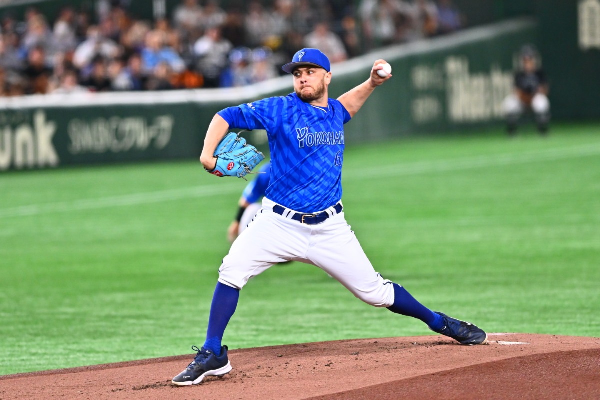 DeNAから自由契約となったアンソニー・ケイ【写真:古川剛伊】